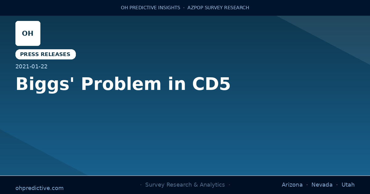 Biggs' Problem in CD5