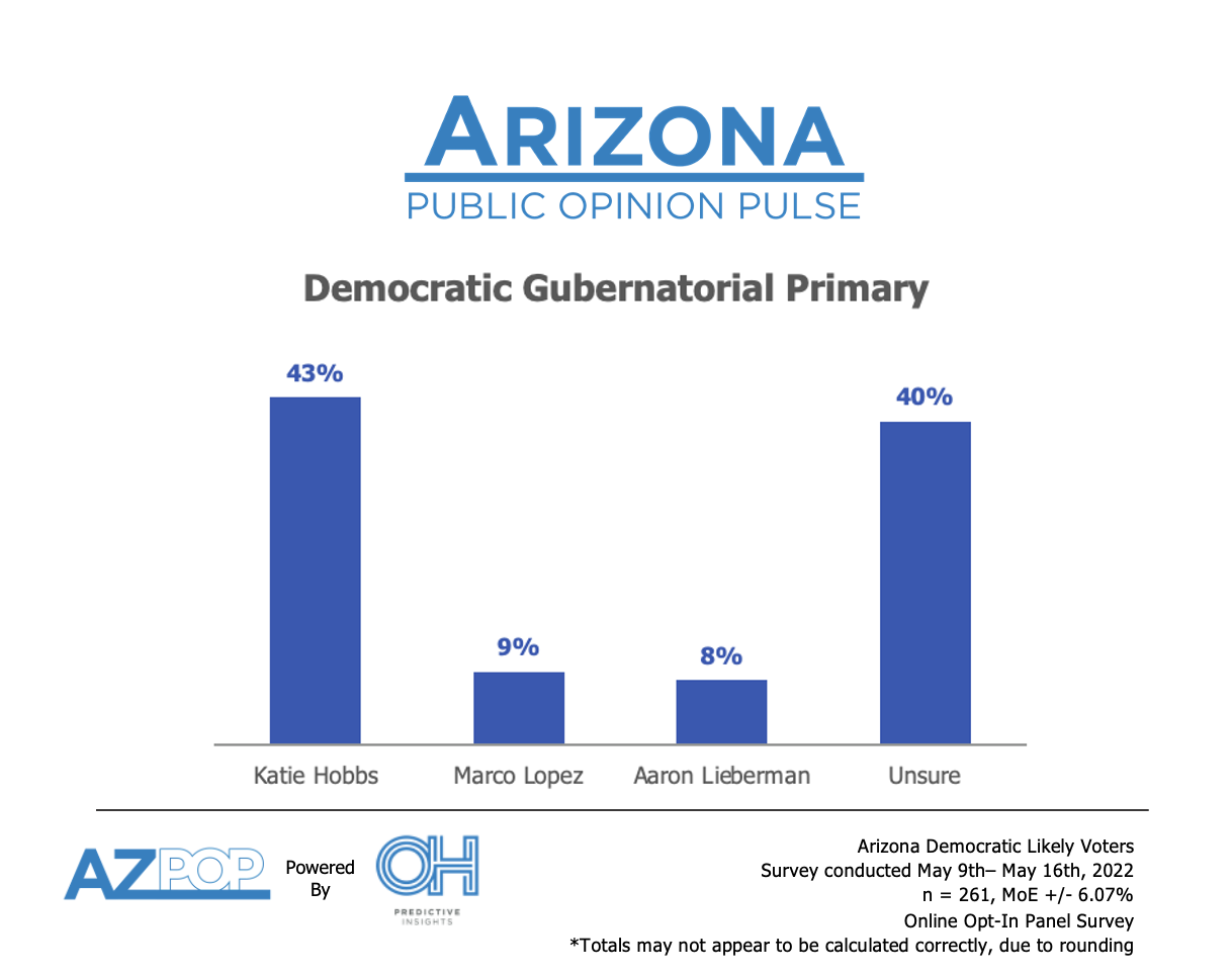 Hobbs Holds her Lead in Democratic Governor Primary