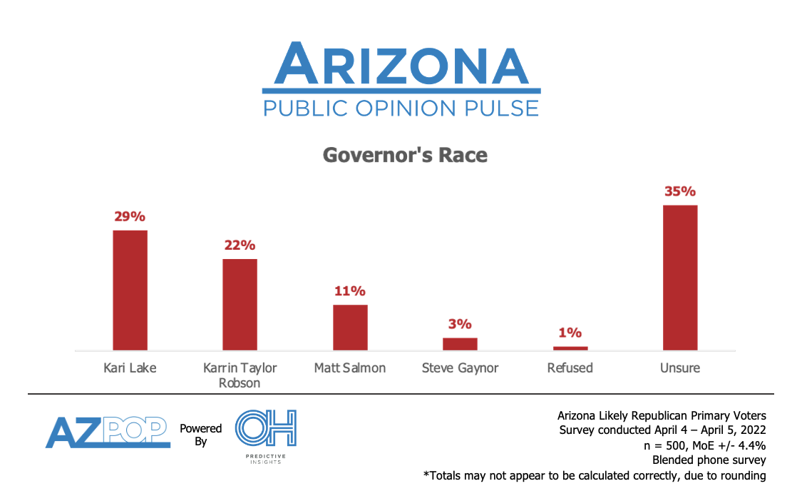 Governor's Race Poll Results