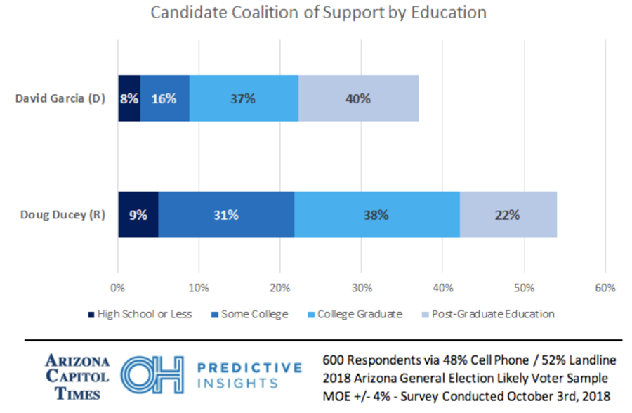 Governor's Race by Education Level