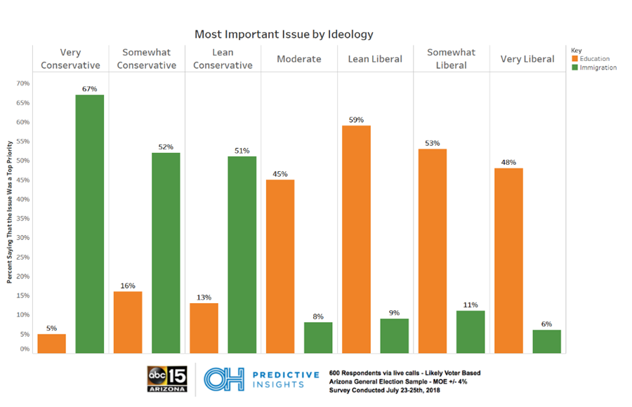 Top Issues by Ideology